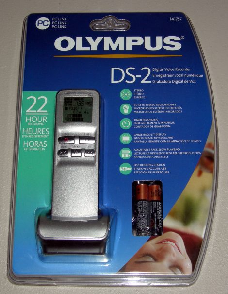 michaellarabel.com: Michael Larabel: Olympus DS-2 Voice Recorder