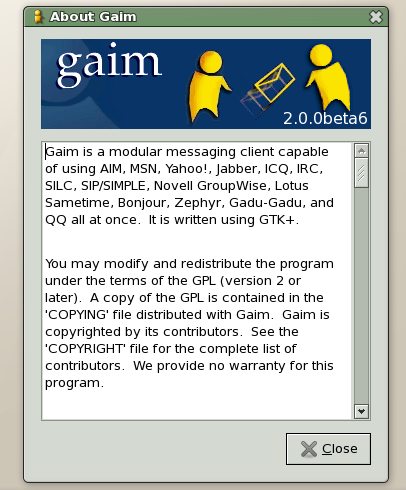 michaellarabel.com: GAIM 2.0.0 Beta 6