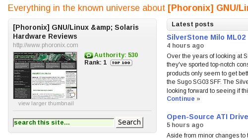 michaellarabel.com: Technorati Ranks All Blogs #1, Top 100